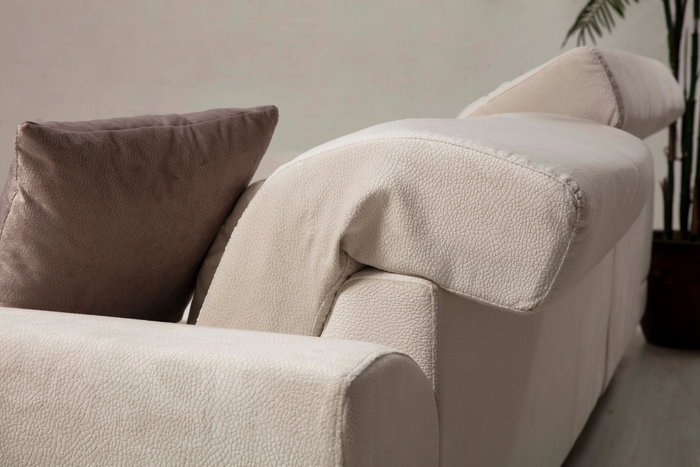 Atelier Del Sofa Sofá Esquinero Izquierdo (Chl+3R) - Color Crudo